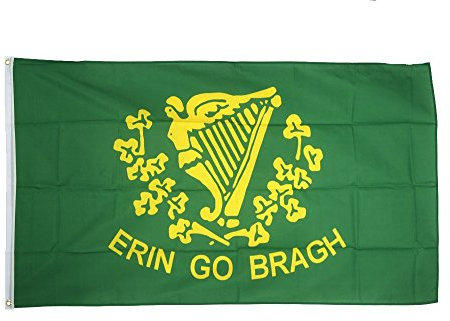 Flaggenfritze Fahne/Flagge Irland Erin Go Bragh + gratis Sticker