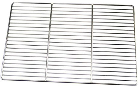 Grillclub Edelstahl Grillrost 25,5 x 44,2 cm ! Stab zu Stab nur 10 mm ! für Weber E 210 ab 2013 / Regler vorn !