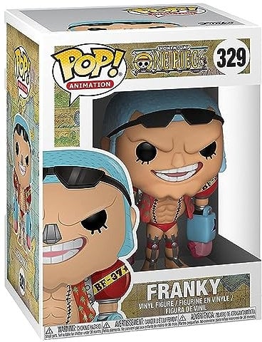 Funko Pop! Animation Shonen Jump One Piece Franky - Vinyl-Sammelfigur - Geschenkidee - Offizielle Handelswaren - Spielzeug Für Kinder und Erwachsene - Anime Fans - Modellfigur Für Sammler