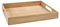 NATUREHOME Holztablett aus Eiche, 50x35,5x7 cm - massives, Serviertablett aus zertifiziertem Eichenhartholz - nachhaltig & stabil in der EU handgefertigt – edles Tablett zum Dekorieren & Servieren