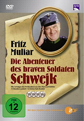 Die Abenteuer des braven Soldaten Schwejk inkl. Farb-Booklet [4 DVDs] [4 DVDs]