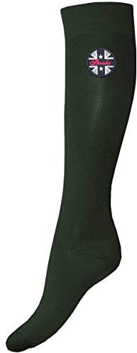 SPOOKS Reitsocken für Damen Mädchen Kinder Reitstrümpfe Unisex Reit-Kniestrümpfe - Sox dark forest Onesize 37-41
