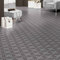 Bodenmaster PVC Bodenbelag Vintage Fliese Grau mit Textilrücken Istanbul Tile Cold Grey Tarkett Iconik 280Tex (Musterstück in DIN A4)