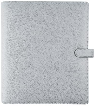 Filofax Terminplaner Organiser Leder Finsbury A5 in Slate Grey, 029506