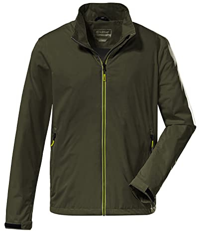 Killtec Herren Softshelljacke mit Stehkragen, packbar KOS 8 MN SFTSHLL JCKT, dunkeloliv, XXL, 38268-000