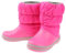 Crocs Unisex Kinder Winter Puff Boot Kids Stiefel, Electric Pink/Light Grey, 28/29 EU