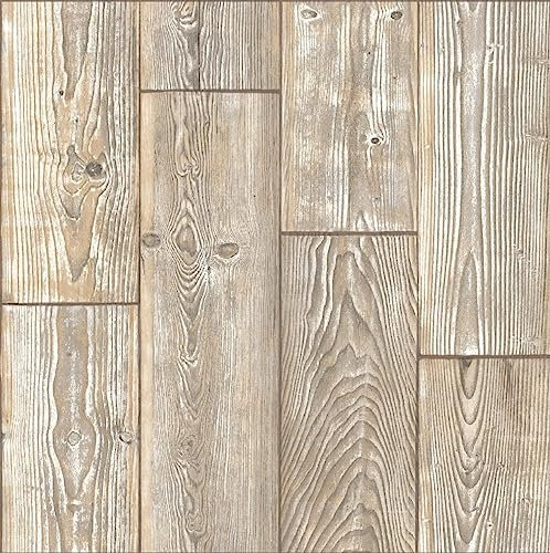 d-c-fix Piastrelle Adesive da Parete – Set da 6 Rustic Oak effetto legno (30x30 cm) – Piastrelle adesive per cucina, bagno e paraschizzi – adesive e impermeabili