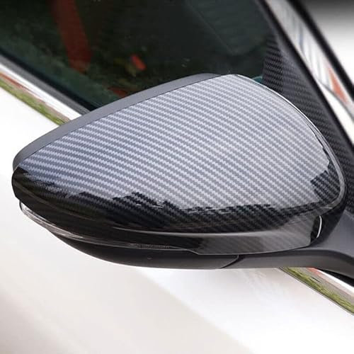 Ethmuntha Für Ford Focus MK4 2018–2022 Auto Rückspiegel Rückspiegel Dekoration Abdeckung Verkleidung 2 Stück