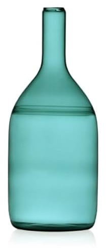 Ichendorf Milano Carafe à pétrole | Collection Levels | 1,5 l | Verre borosilicate | Fait à la main