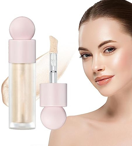 Flüssiges Highlighter-Make-up | Wasserfeste Textmarker und Luminizer für das Gesicht - Contour Smooth Highlight Face Illuminator Cream, Schönheit für Augen, Nase, Brücke, Wangenknochen, Pw tools