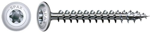 SPAX 0251010600605 Holzschraube 6mm 60mm T-Star Plus Stahl WIROX 200St.