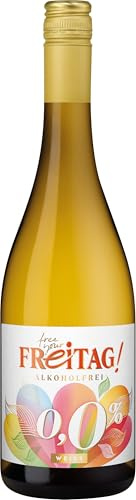 Freitag - Free your Freitag! Alkoholfrei - Weißwein [Enthält weniger als 0,5% Vol. Alkohol] (1 x 0.75L)