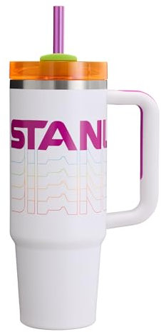 STANLEY Quencher H2.O FlowState™ - Vaso de 880 ml, color blanco