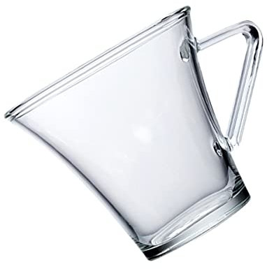 PHENOFICE Taza De Café Taza De Espresso Transparente Vasos Transparentes Taza Transparente Vasos De Espresso Claro Tazas De Café Clear Tea Cup Contenedor De Agua Vaso De Cerveza Vidrio