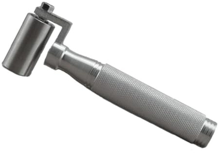 Angoily Tapeten Andrückrolle aus Edelstahl mit Doppellagigem Kugellager Stabile und Flexible Druckwalze für Präzises Tapezieren und Wandgestaltung