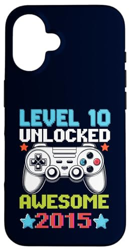 Fantastisch seit dem 10. Geburtstag von Level 10 Unlocked Gaming im Jahr 2015 Hülle für iPhone 16