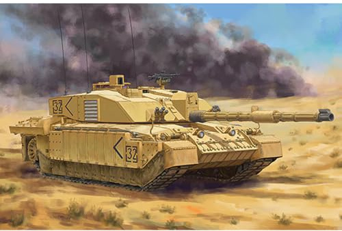 HobbyBoss 384853-1/48 Challenger II, Iraq 2003-1:48 Scale