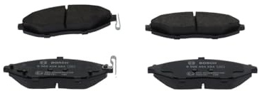 Bosch BP1679 - Brake Pads Car Front Axle - 1 Set of 4 Pads | Bosch Quality - Reduced Noise and Dust - ECE-R90 Certified - Copper-Free