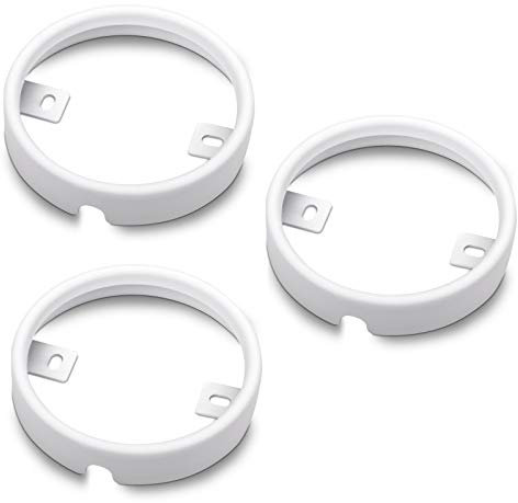 SO-TECH® Distanzhalter für Giulia LED Leuchte Aufbauring Weiß 68 x 13,8 mm