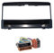 Audioproject A194 - Set di mascherina radio per Ford Focus Mondeo Galaxy Fiesta Cougar, vano portaoggetti e adattatore radio, colore: Nero