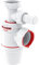Wirquin 30722145 Siphon d'évier Néo air prise mâle, blanc
