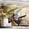 StickerProfis Küchenrückwand selbstklebend Glasoptik - OLIVEN - 1.8mm, Versteift, alle Untergründe, Hart PET Material, Premium 60 x 220cm