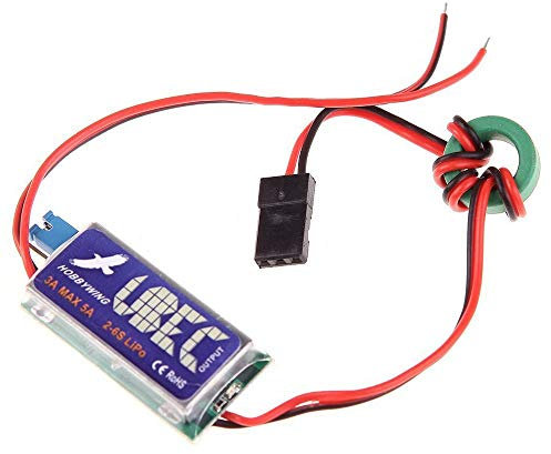 ICQUANZX 5V 3A UBEC mit Schaltmodus, max. 5A niedrigste HF für RC-Hubschrauber, Flugzeuge, Quadrocopter, RC-Autos, max. 5A niedrigste HF