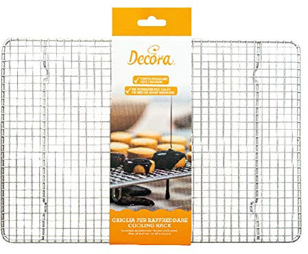 DECORA 0070050 Rejilla ENFRIADORA 38 X 26 CM, Acero