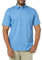 Amazon Essentials Men's Slim-Fit Short-Sleeve Poplin Shirt, Light Blue, S