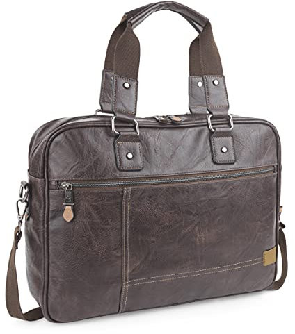 Lois - Maletin Portátil 15.6 Pulgadas, Marrón