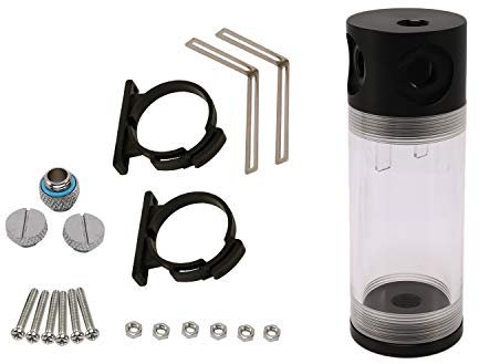 Guindxan Acryl Zylinder Reservoir Wassertank G1 / 4 50Mm X 140Mm Für Pc Flüssigkeit Kühlung Wasser Kühlung Kit Für Computer Cpu