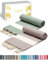 SOLTAKO Fouta Diamant Premium, 2er Set, Beige/Khaki, 100/200cm