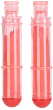 Qcwwy Nachfüll-Stoffkreidekartusche, 2 Stück, 7 Cm, Kunststoff-Ailors-Pulver, Nachfüll-Nähkreide-Zubehör für Genaue Kleidungsmarkierung (Pulver-Ersatzkreide, 2er-Pack, Rot)