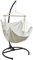 AMANKA Hängesessel mit Gestell Outdoor - 210cm Ständer mit XL Relaxsessel - Gartenschaukel für Erwachsene - Gartensessel Balkonmöbel Schaukelstuhl Swing Chair Garten-Hängesessel Balkon Schaukelsessel