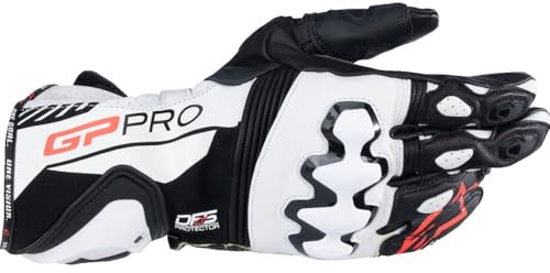 Motorradhandschuhe Alpinestars GP Pro R4 Gloves Racing Handschuhe, Black White, L