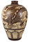 Chinesische weiße große chinesische Vase, Porzellan-Blumenvase, chinesische antike traditionelle dekorative Vase, 33,5 x 23 cm
