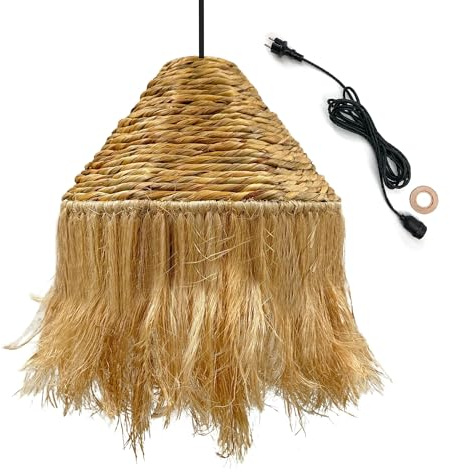 Lumisky Suspension sur secteur pour l'extérieur LEONORA OUTDOOR CABLE en jacinthe d'eau 5m de longueur de câble