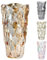 Vase à fleurs, en verre ambré, moderne, 24 cm, pour arrangements floraux, hydroponique, minimaliste en verre, pour centres de table, mariage, décoration de table, bureau et décoration de la maison (D)