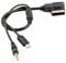 Cablecc Media IN AMI MDI to Stereo 3.5mm Audio & USB-C AUX Adapter Cable for Car 2014 A4 A6 Q5 Q7