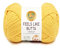 Lion Brand Yarn 215-157 Feels Like Butta Yarn, Yellow, One Skein