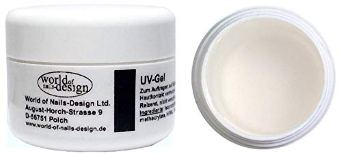 World of Nails-Design BasicLine UV-Gel Aufbaugel klar dickviskose, Buildergel 1er Pack (1 x 30 ml)