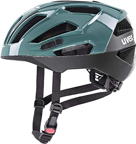 uvex gravel x - sicherer Performance-Helm für Damen und Herren - individuelle Größenanpassung - optimierte Belüftung - peacock - 52-57 cm