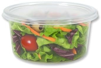 Take Away Supplies LTD 12oz PLA Deli Containers & Lids x50…