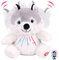 Hopearl Talking Husky Repeats What You Say Shaking Head - Juguete animado eléctrico interactivo de peluche para niños pequeños, 7.5 pulgadas