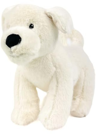 Inwolino 8817 - Kuscheltier Hund Milo, Creme, 20 cm
