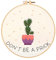 MWOOT Embroidery Starter Kit with Cactus Pattern, DIY Cross Stitch Stamped Embroidery Kit for Adults and Kids Beginner Starter