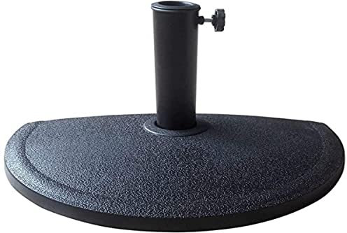 AKTIVE Soporte Parasol semicircular Resina 38-48 Garden