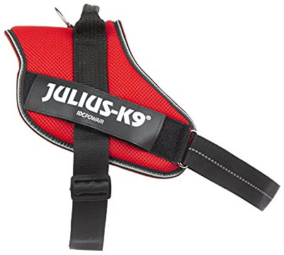 Julius-K9, IDC Powair Hundegeschirr, Größe: 2XL / 3, Rot