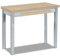 ASTIMESA Tipo Libro Mesa de Cocina, Metal, Roble Claro, 80x40cm