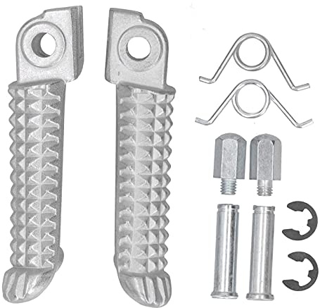 Pédale de moto, repose-pieds de moto en métal pour repose-pieds de remplacement direct pour R1 R6 MT09 MT07 R3 R15 R25 FZ1 FZ6 YZF600 YZF